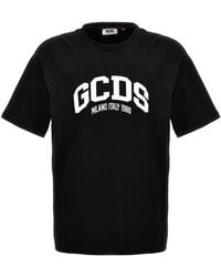 Gcds - Logo Embroidery T-shirt - Lyst