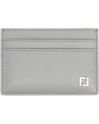 Fendi - Portacarte "Squared Ff" - Lyst