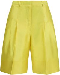 Sara Roka - Charlee Shorts Silk Bermuda - Lyst