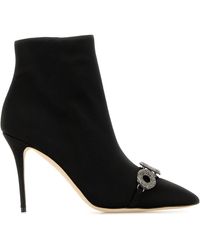Manolo Blahnik - Marijanaflat Samba Sc 2265 010 - Lyst