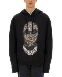 ih nom uh nit - Leopard Mask Print Sweatshirt - Lyst