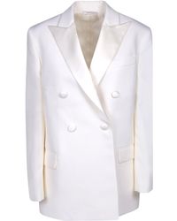 R.ev - The Helm Ivory Jacket - Lyst