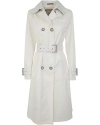 Herno - Delan Double Breasted Trench Coat Clothing - Lyst
