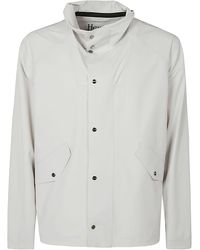 Herno - Classic Side Pockets Buttoned Jacket - Lyst