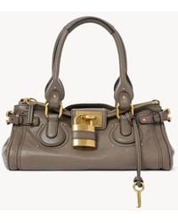 Chloé - Chloé Shoulder Bag — Taupe - Lyst