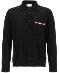 Thom Browne - 'Button Down' Cardigan - Lyst