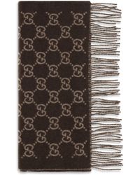 Gucci - Gg Cashmere Scarf - Lyst