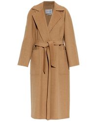 Max Mara - Neutrals Coats - Lyst
