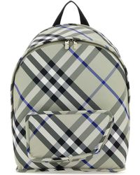 Burberry - Checked Nylon-Twill Backpack - Lyst