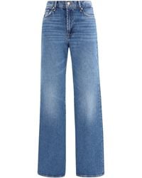 7FOR - Retro Flare Jeans Cotton; Elastane - Lyst