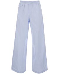 A.P.C. - Lou Pants Light With Front Pockets And Cotton Elastic - Lyst