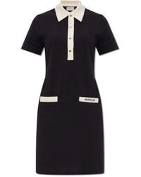 Moncler - Dress With Collar, - Lyst