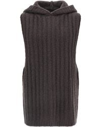 Rick Owens - Cashmere Sleeveles Sweater Clothing - Lyst