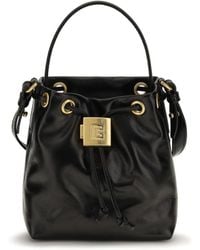 Balmain - Bucket Bag Pulse Calf Leather - Lyst