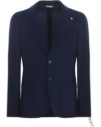 Manuel Ritz - Jacket Made Of Fresh Wool - Lyst