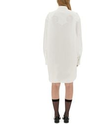 Maison Margiela - Shirt Dress Cotton - Lyst