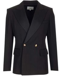Casablancabrand - Tuxedo Jacket With Satin Profiles - Lyst
