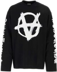 Vetements - Double Anarchy Long Sleeved T-Shirt - Lyst