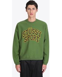 Stussy Dégradé Cotton Sweatshirt in Yellow for Men | Lyst