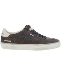 Golden Goose - 'Soul-Star' Low Sneakers With Metallic Pull-Tab - Lyst