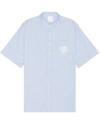Givenchy - Short Sleeve Shirt With Pocket_Light - Lyst