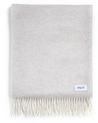 D 40 - And Light Plaid With Fringes - Lyst