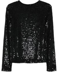 P.A.R.O.S.H. - Sequined Top - Lyst