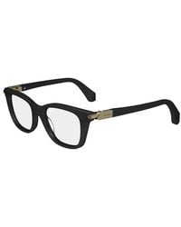 Ferragamo - Eyeglasses Square Full Rim, Shiny Frame And Clear Demo Lens Lens Sf2973001 - Lyst