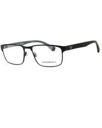 Emporio Armani - Emporio Armani 0Ea1105 Rectangular Metal Eyeglasses - Lyst