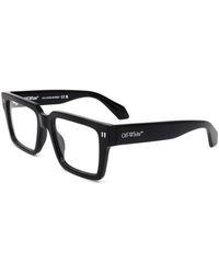 Off-White c/o Virgil Abloh - Eyeglasses Square Full Rim, Frame And Clear Demo Lens Oerj054Style541000 Sunglasses - Lyst