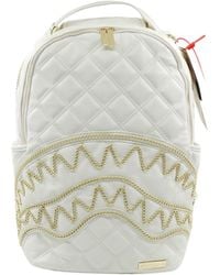 Sprayground Riviera Whyte Gold Backpack - Multicolor