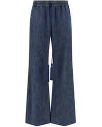 Valentino Garavani - Jeans Vgold Cotton - Lyst