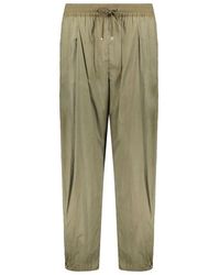 Herno - Drawstring Elastic Waist Pants - Lyst