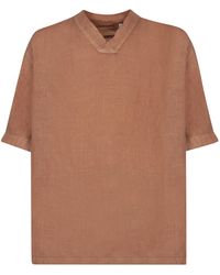 Costumein - Sand V-Neck Shirt - Lyst