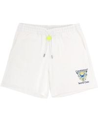 CASABLANCA - Multicolour Organic Cotton Shorts - Lyst