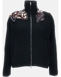 DURAZZI MILANO - Knitted Bomber Jacket - Lyst
