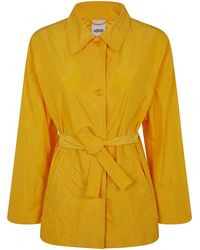 Aspesi - Teria Belt Jacket - Lyst