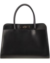 Fabiana Filippi - Large Handbag With Metal Accessory - Lyst