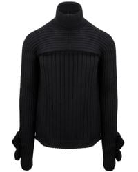 Fendi Componible Turtleneck Sweater - Black