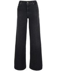 FRAME - Jeans Le Slim Palazzo Cotton - Lyst