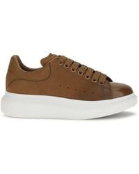 McQueen - Calf Leather Bos Taurus Chunky Sneakers - Lyst