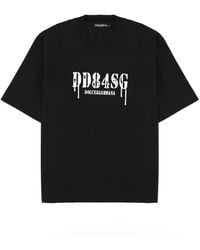 Dolce & Gabbana - Graphic Crew Neck T-Shirt - Lyst