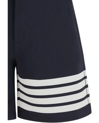 Thom Browne - 4-Bar Technical Shorts - Lyst
