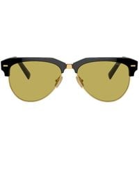 Miu Miu - Miu Sunglasses Aviator Full Rim, Frame And Lens Mu09Zs1Ab07O - Lyst