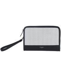 Dolce & Gabbana - Clutch With Woven Motif On The Front Abd Removable Wrist Strap - Lyst