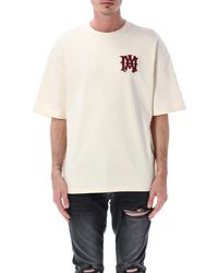 Amiri - Hollywood Oversized Cotton Tee - Lyst