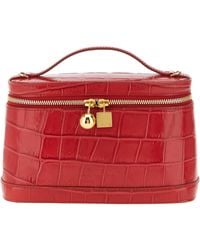 Jacquemus - Le Petit Vanity Calfskin Leather Top Handle Bag - Lyst