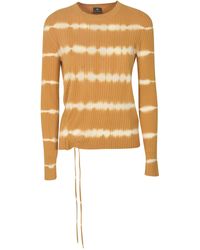 Paul Smith - Stripe Pattern Crewneck Sweater - Lyst