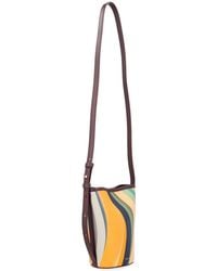 Paul Smith - Bucket Bag Swirl Cow Leather Shoulder - Lyst