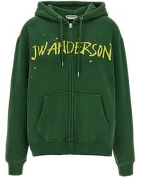 JW Anderson - Printed Hoodie - Lyst